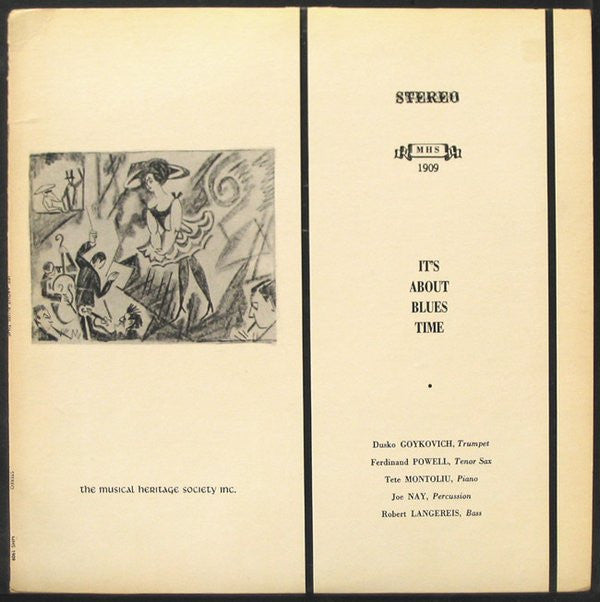 Release: It's About Blues Time-Vinyl-US-None-MHS 1909-5850834