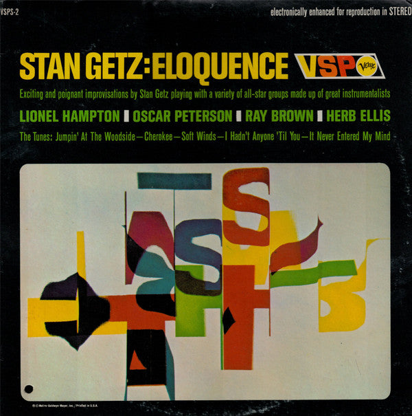 Master Release: Eloquence by Stan Getz
