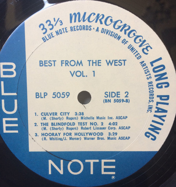 Best From The West Vol. 1 • Modern Sounds From California