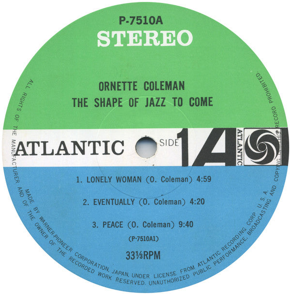 The Shape Of Jazz To Come