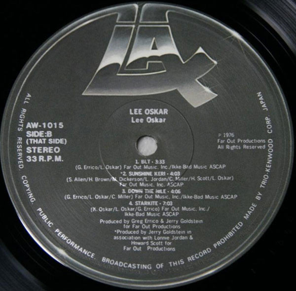 Lee Oskar = 約束の旅