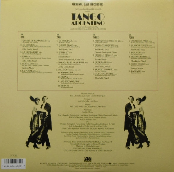 Release: Tango Argentino - Original Cast Recording-Vinyl-Japan-1986-P-6241～42-9694640