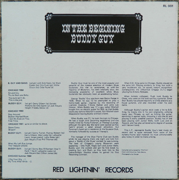 Master Release: In The Beginning by Buddy Guy