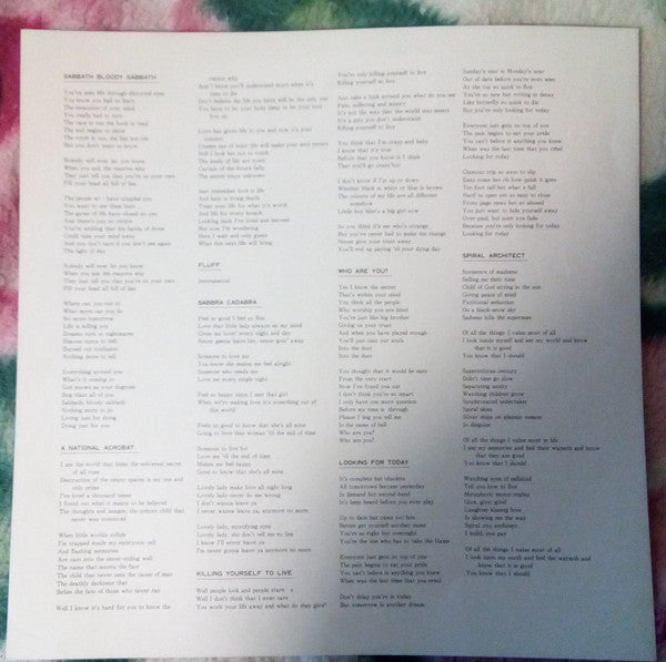 Sabbath Bloody Sabbath