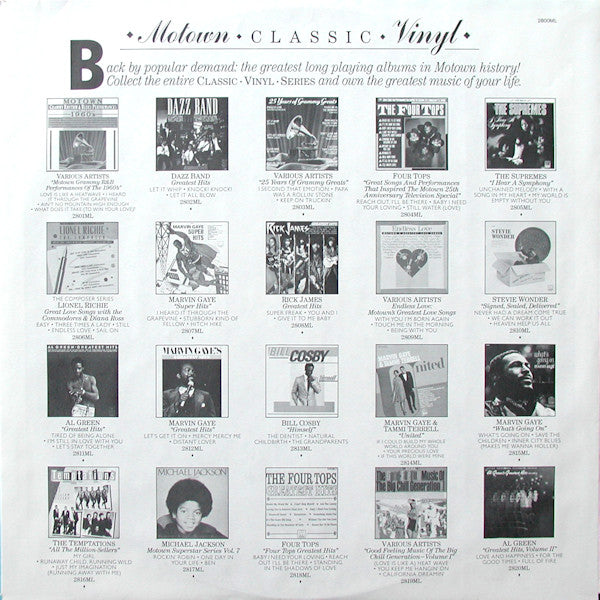 Great Songs And Performances That Inspired The Motown 25th Anniversary T.V. Special