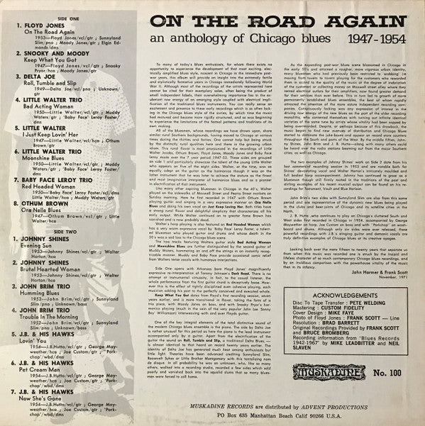 On The Road Again An Anthology Of Chicago Blues 1947-1954