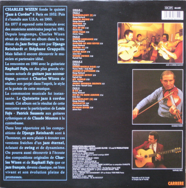 Master Release: Djangology by Jazz A Cordes Quintet