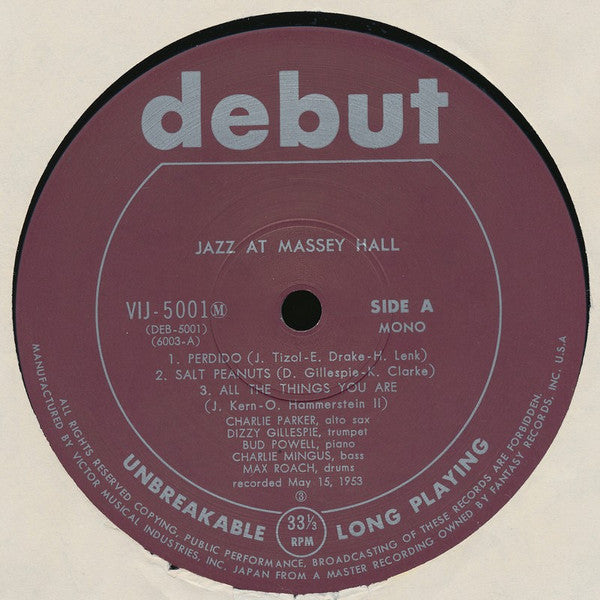 Jazz At Massey Hall