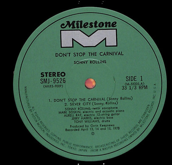 Don't Stop The Carnival