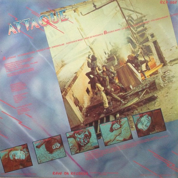 Release: Attaque-Vinyl-Europe-1984-RLP-008-2477483