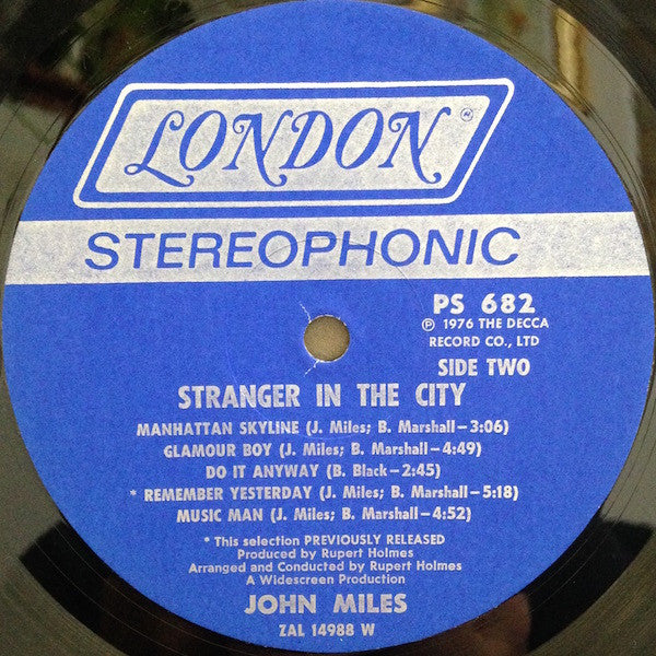 Stranger In The City