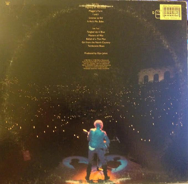 Master Release: Real Live by Bob Dylan