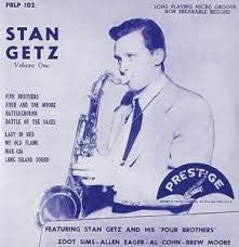 Release: Stan Getz Volume One-Vinyl-US-None-PRLP 102-8552817