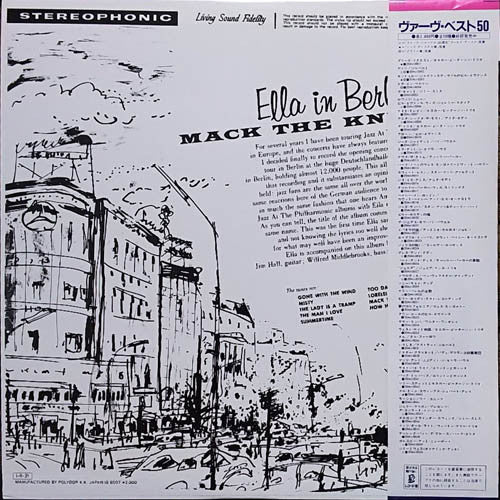 Master Release: Mack The Knife - Ella In Berlin by Ella Fitzgerald