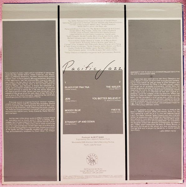 Release: You Better Believe It!-Vinyl-US-1981-LN-10097-9231320