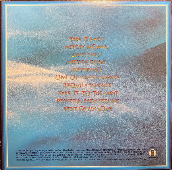 Release: Their Greatest Hits 1971-1975-Vinyl-US-1976-7E-1052-1120223