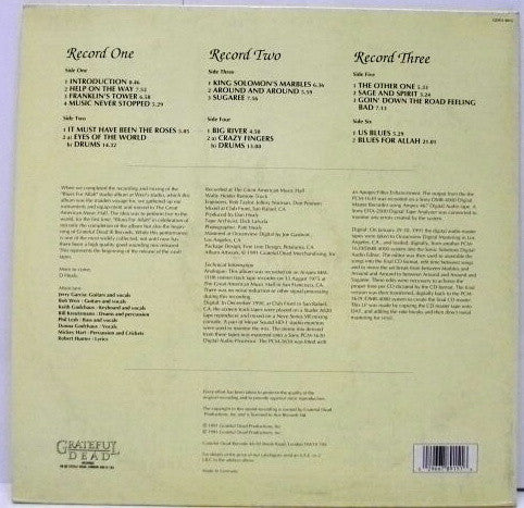 Release: One From The Vault-Vinyl-Germany-1991-GDV3 4015-3613153