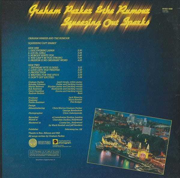 Release: Squeezing Out Sparks-Vinyl-UK-1979-9102 030-2180493