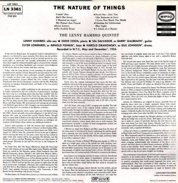 The Nature Of Things