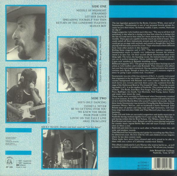 Release: Reunion-Vinyl-Italy-1987-AP046-4124325