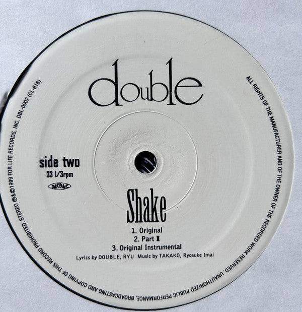 Release: Shake-Vinyl-Japan-1999-DBL-0002-3894266