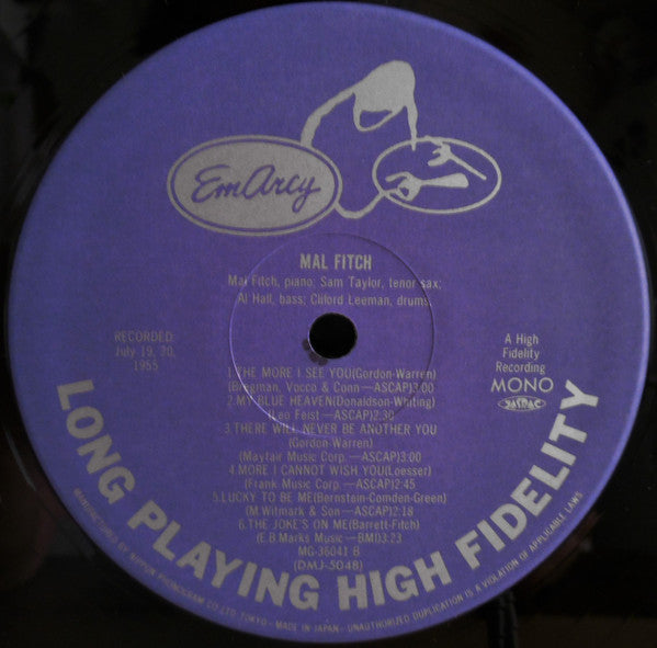 Release: Mal Fitch-Vinyl-Japan-1993-DMJ-5048-6439395