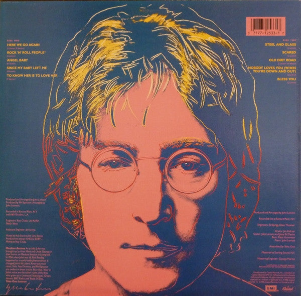 Release: Menlove Ave.-Vinyl-US-1986-SJ-12533-2315470