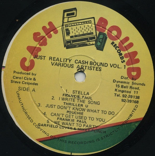 Just Reality - Cash Bound - Volume One