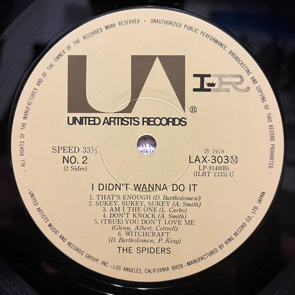 I Didn't Wanna Do It