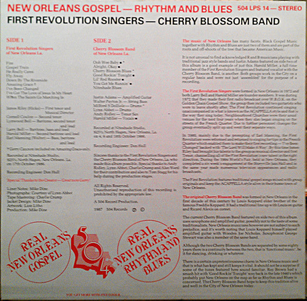 New Orleans Gospel - Rhythm And Blues