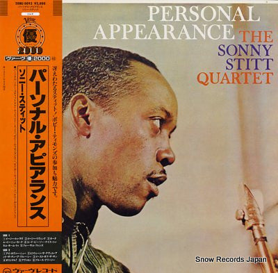 Master Release: Personal Appearance by Sonny Stitt Quartet