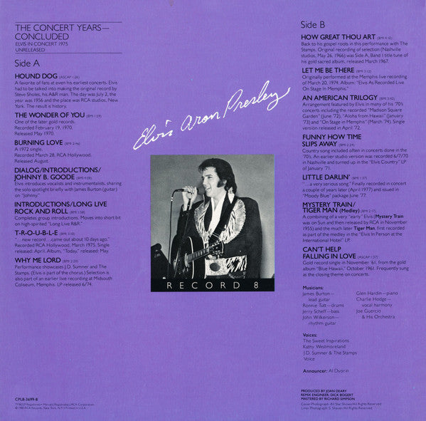 Elvis Aron Presley (1955-1980 - 25 Anniversary)