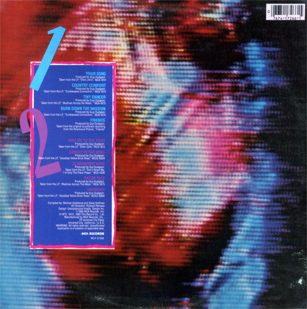 Master Release: Your Songs by Elton John