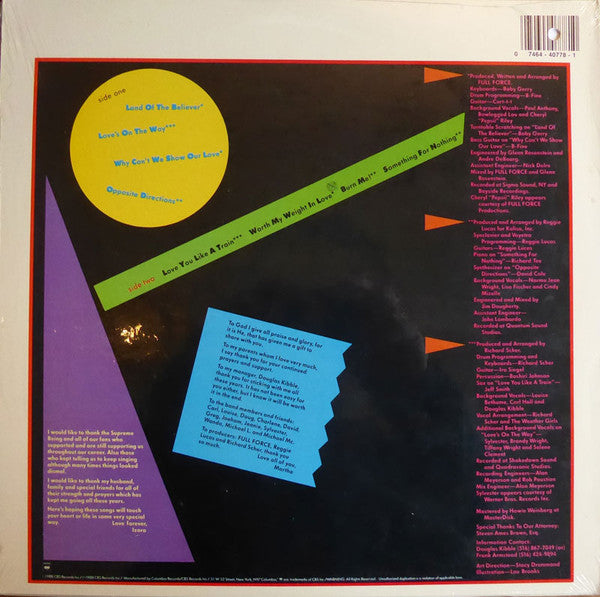 Release: The Weather Girls-Vinyl-US-1988-BFC 40778, C 40778-2134430