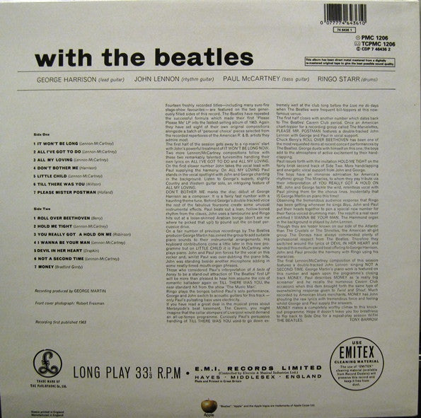 Release: With The Beatles-Vinyl-UK-1995-PMC 1206, 74 6436 1, 74 6436 1-2399067