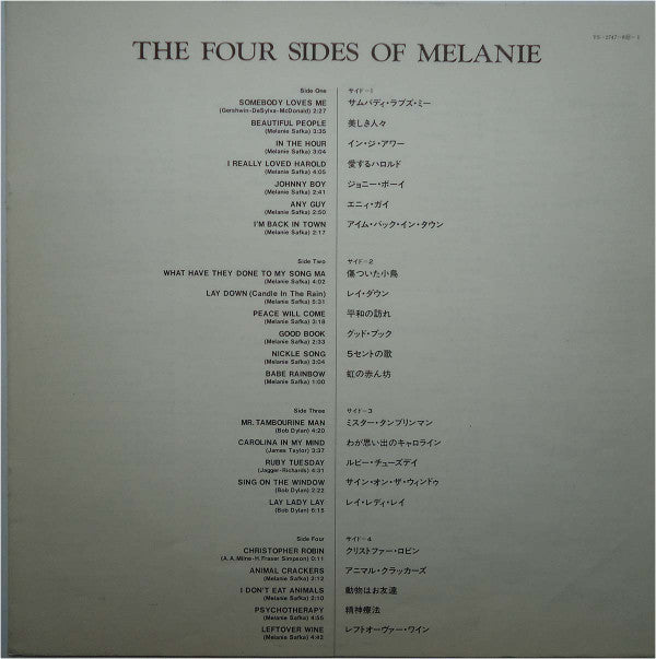 Four Sides Of Melanie