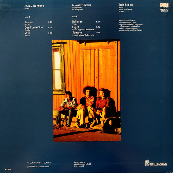 Terje Rypdal / Miroslav Vitous / Jack DeJohnette