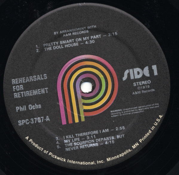 Rehearsals For Retirement