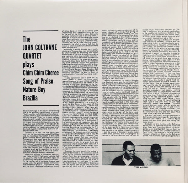 The John Coltrane Quartet Plays