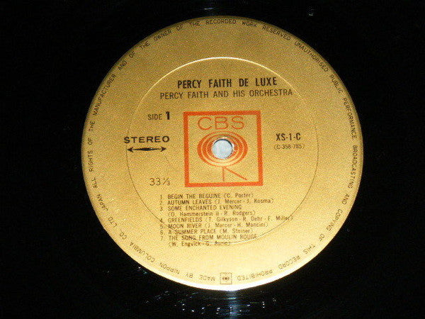 Percy Faith De Luxe