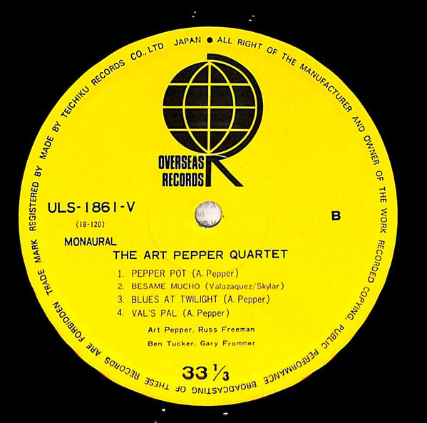The Art Pepper Quartet