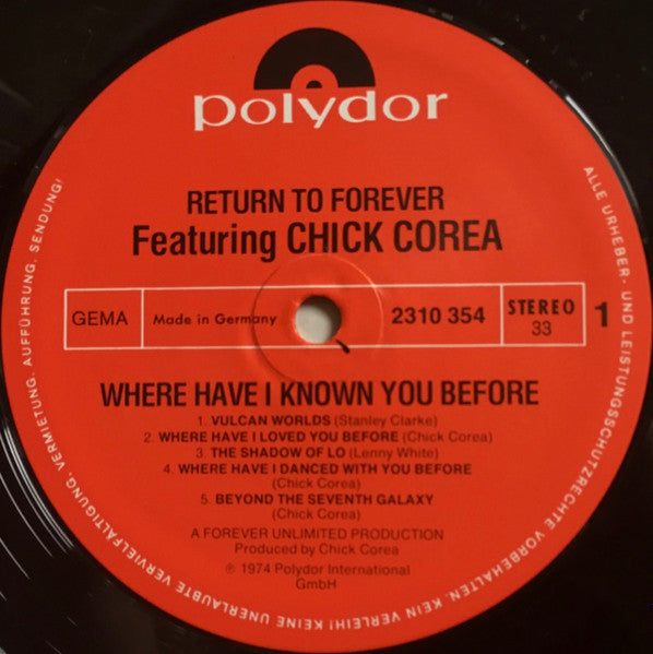 Where Have I Known You Before