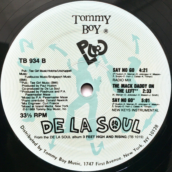 Master Release: Say No Go by De La Soul
