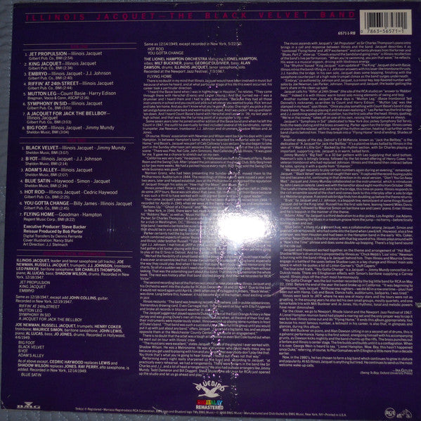 Release: The Black Velvet Band-Vinyl-US-1988-6571-1-RB, 6571-1-RB-4301155