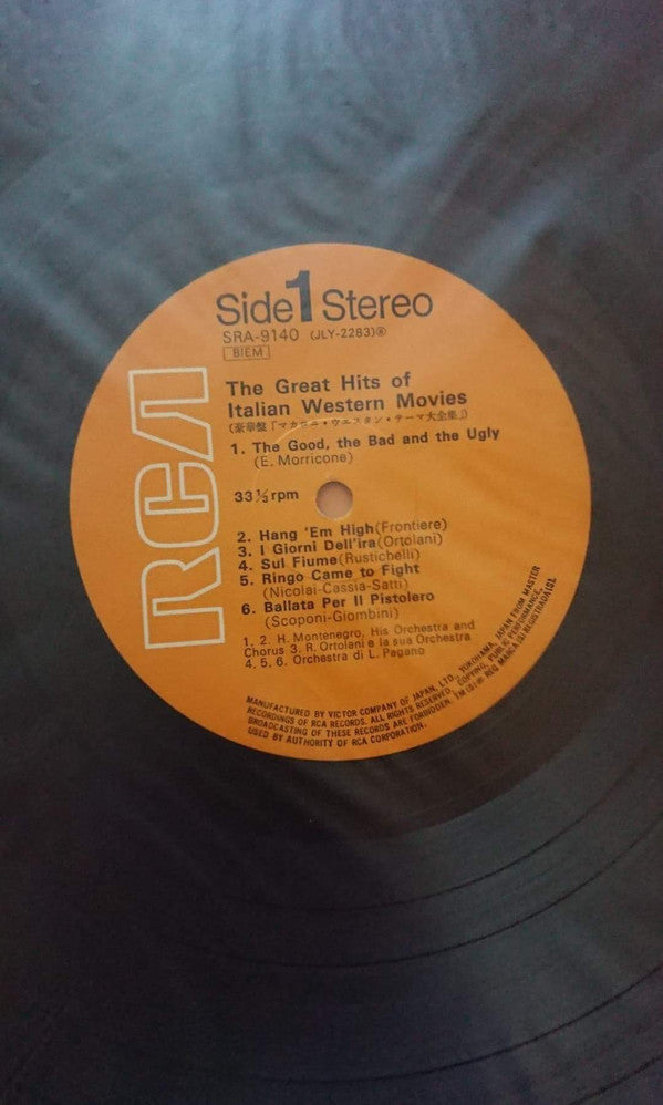 The Great Hits Of Italian Western Movies