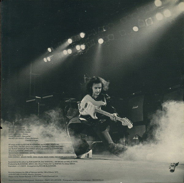 Release: Ritchie Blackmore's Rainbow-Vinyl-UK-1975-OYA 2001, 0C 062 ○ 96787-1575890