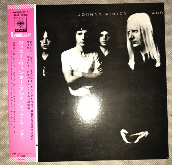 Release: Johnny Winter And-Vinyl-Japan-1973-SONP 50362-9572935