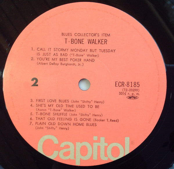 The Great Blues Vocals And Guitar Of T-Bone Walker (His Original 1942-1947 Performances)