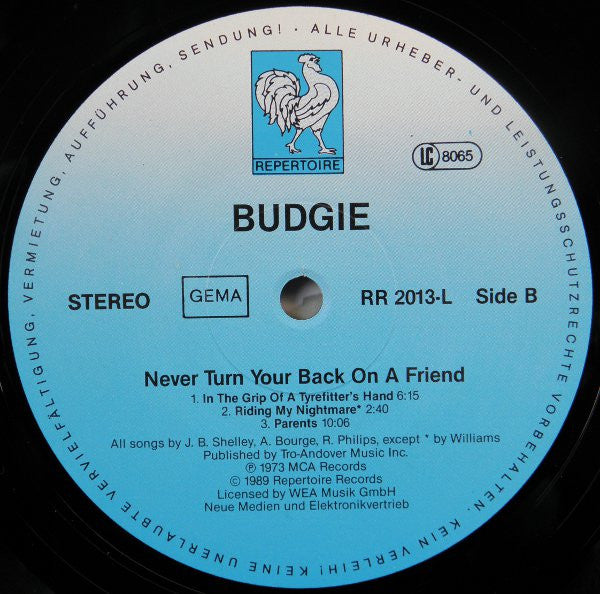 Never Turn Your Back On A Friend