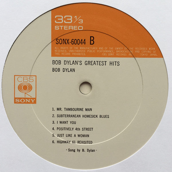 Bob Dylan's Greatest Hits